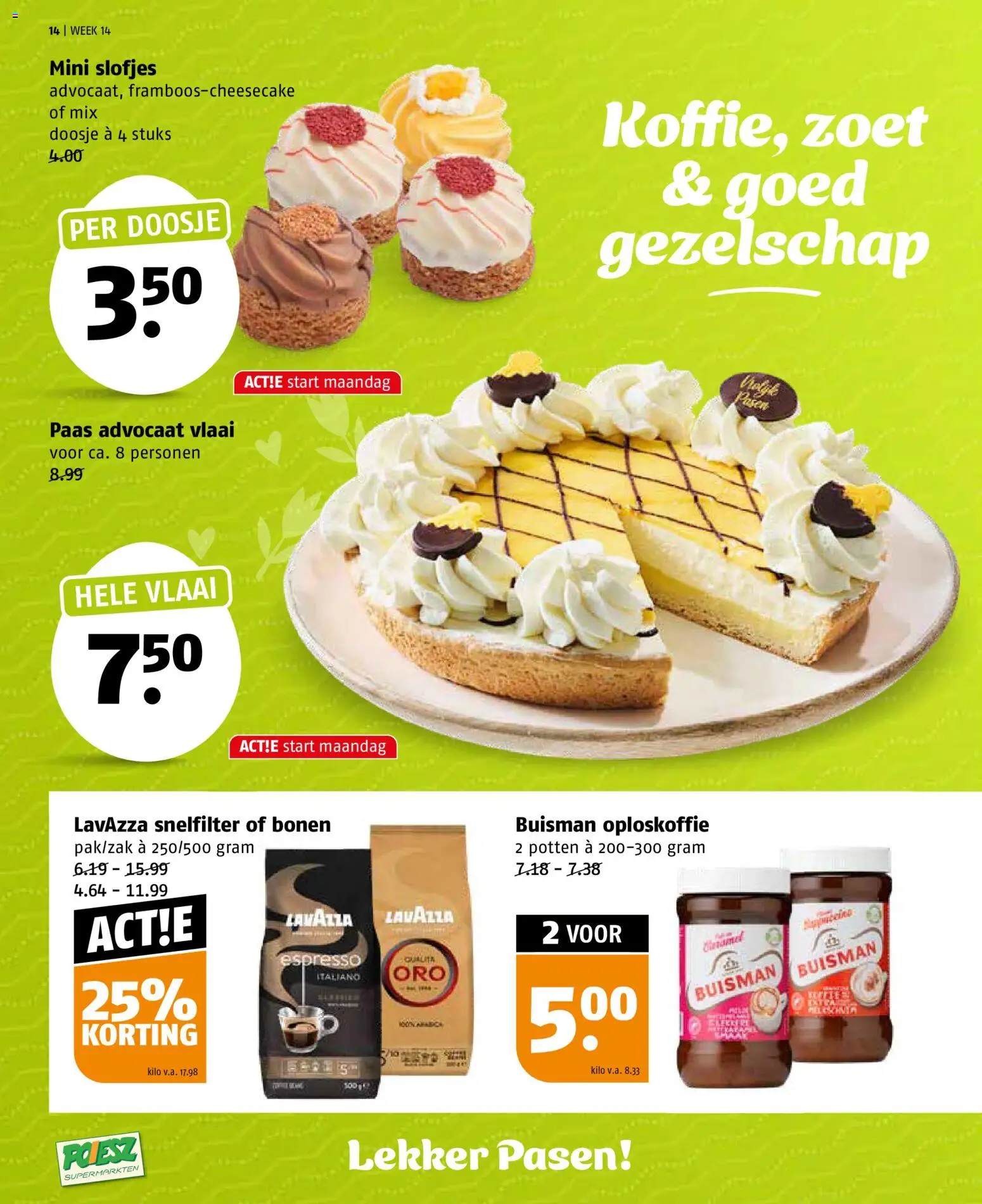 {H1} | Pagina: 14 | Producten: Oploskoffie, Lavazza