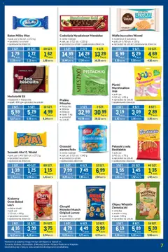 Makro Gazetka - Kupujesz więcej płacisz mniej od 08.07.2025 | Strona: 7 | Produkty: Paluszki, Orzeszki ziemne, Pianki, Czekolada