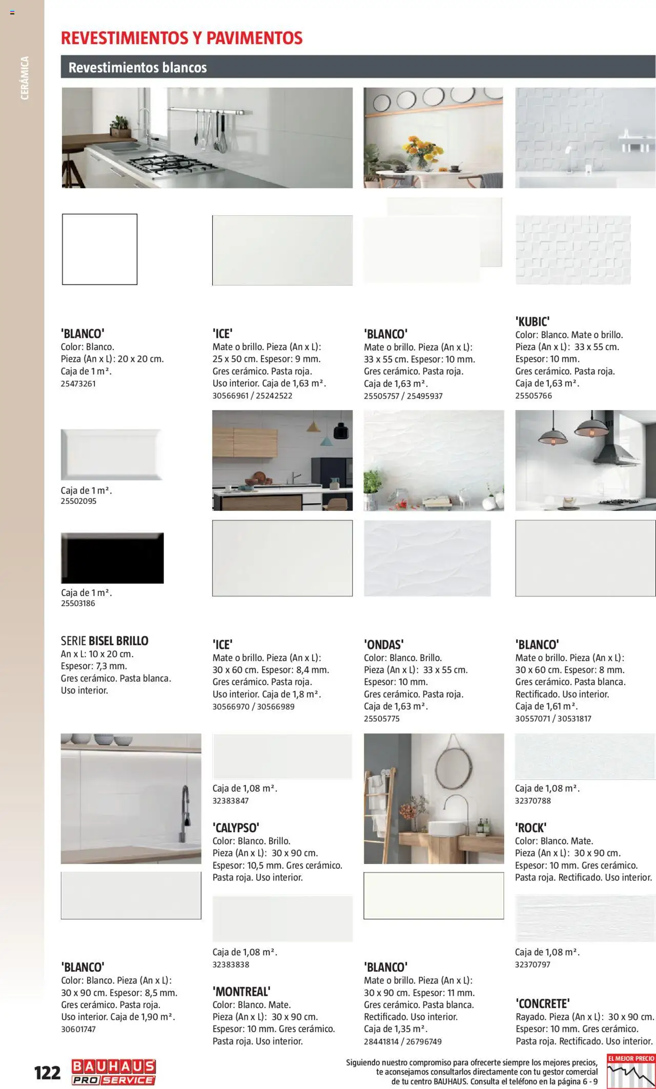 Bauhaus - ProService  │ válido desde el 24.02.2025 | Página: 122 | Productos: Pasta, Té, Teléfono, Caja