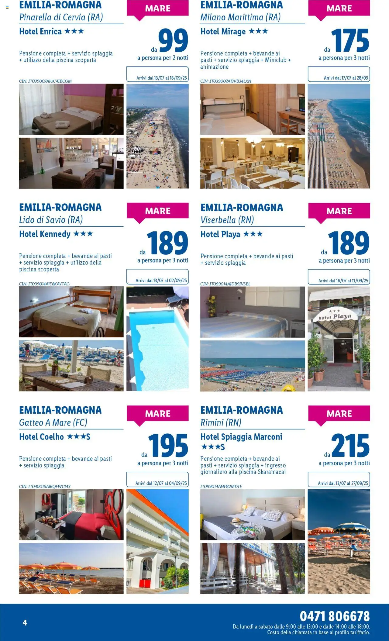Volantino Lidl del 03.07.2025 | Pagina: 4 | Prodotti: Piscina