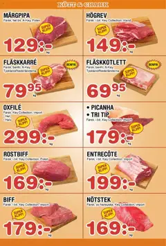 Nya Pulsen reklamblad aktuell från 25.08.2025 | Sida: 3 | Produkter: Entrecote, Oxfilé