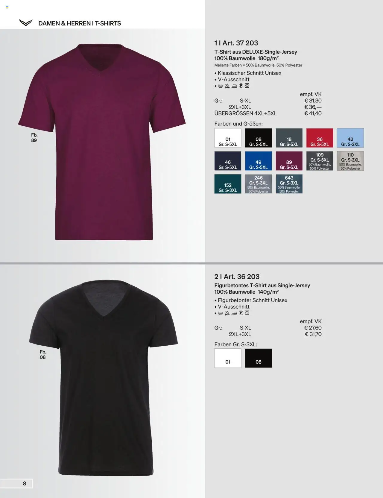 Trigema Prospekt 	 – gültig ab 01.09.2025 | Seite: 8