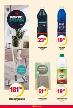 Forhåndsvisning av Coop Extra kundeavis gyldig fra 16.03.2026 | Side: 18 | Produkter: Bakplåtspapper, Суміш дитяча, Grønnsåpe, Salmiakk