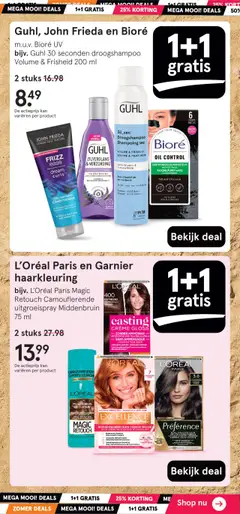  | Pagina: 6 | Producten: Droogshampoo, Kan, Concealer, Conditioner