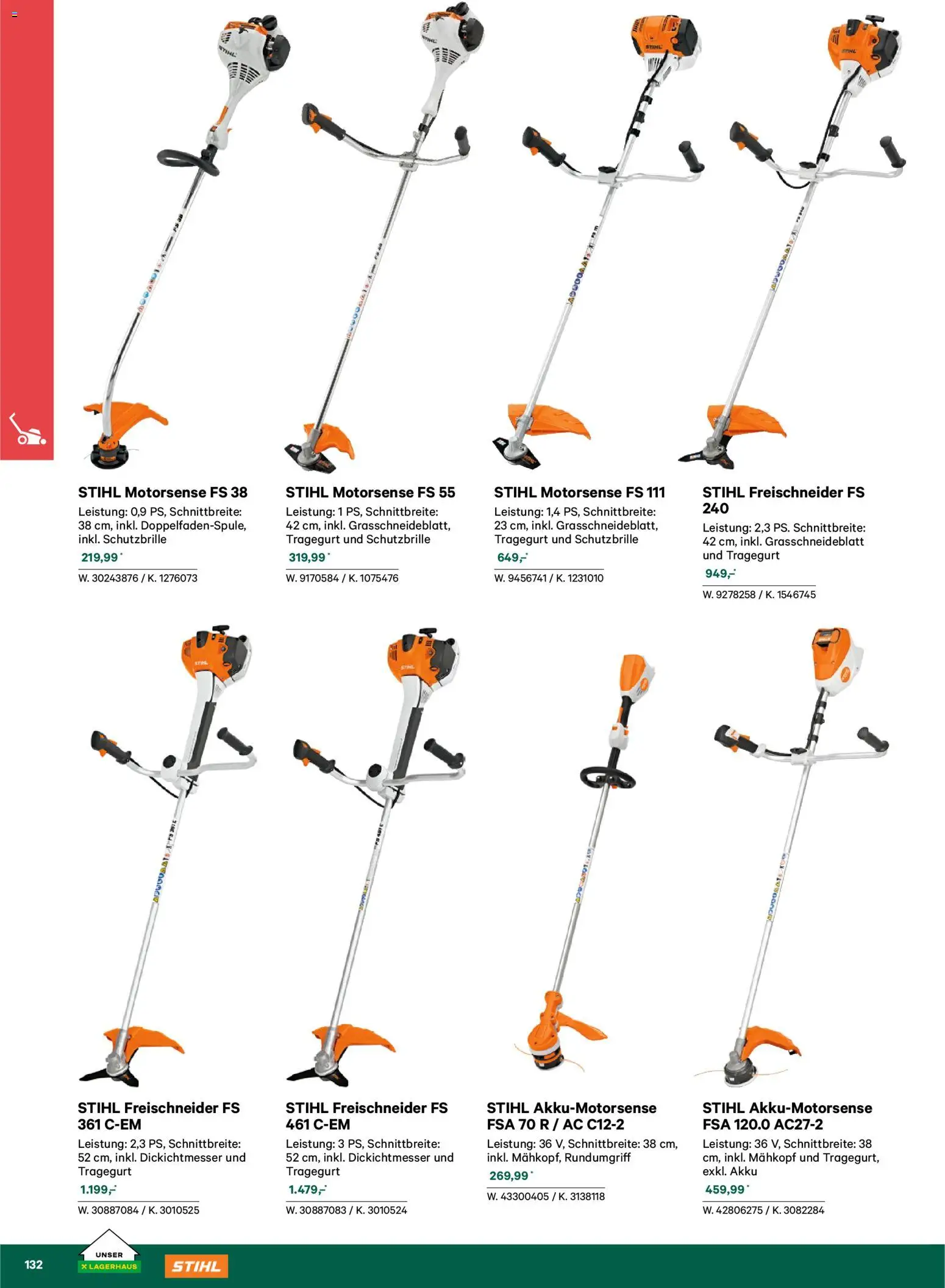 Lagerhaus  Garten und Freizeit Katalog 2026 gültig ab 22.02.2026 | Seite: 132