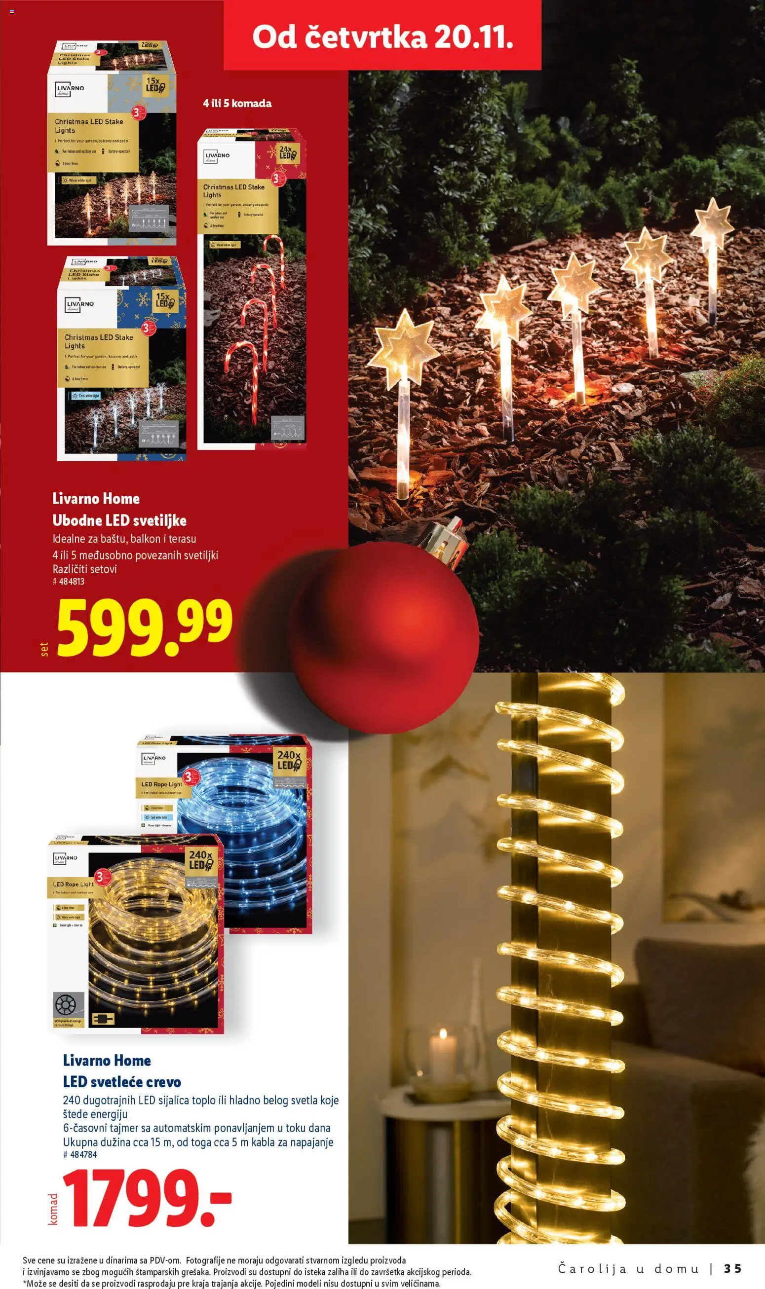 Lidl katalog - važi od 10.11.2025 | Strana: 35 | Proizvode: Sijalica, LED sijalica