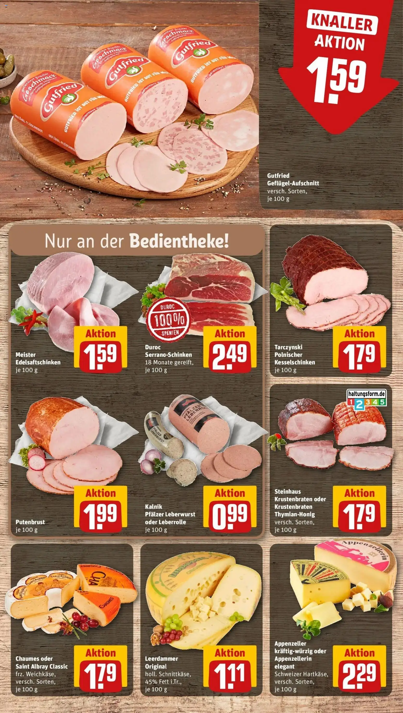 Rewe prospekt Stadthagen	 – gültig ab 22.02.2026 | Seite: 9 | Produkte: Krustenbraten, Leerdammer
