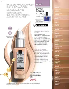 Pré-visualização Catálogo Avon Campanha 10 válido de 01.10.2025 | Página: 5 | Produtos: Perfume, Maquilhagem, Base