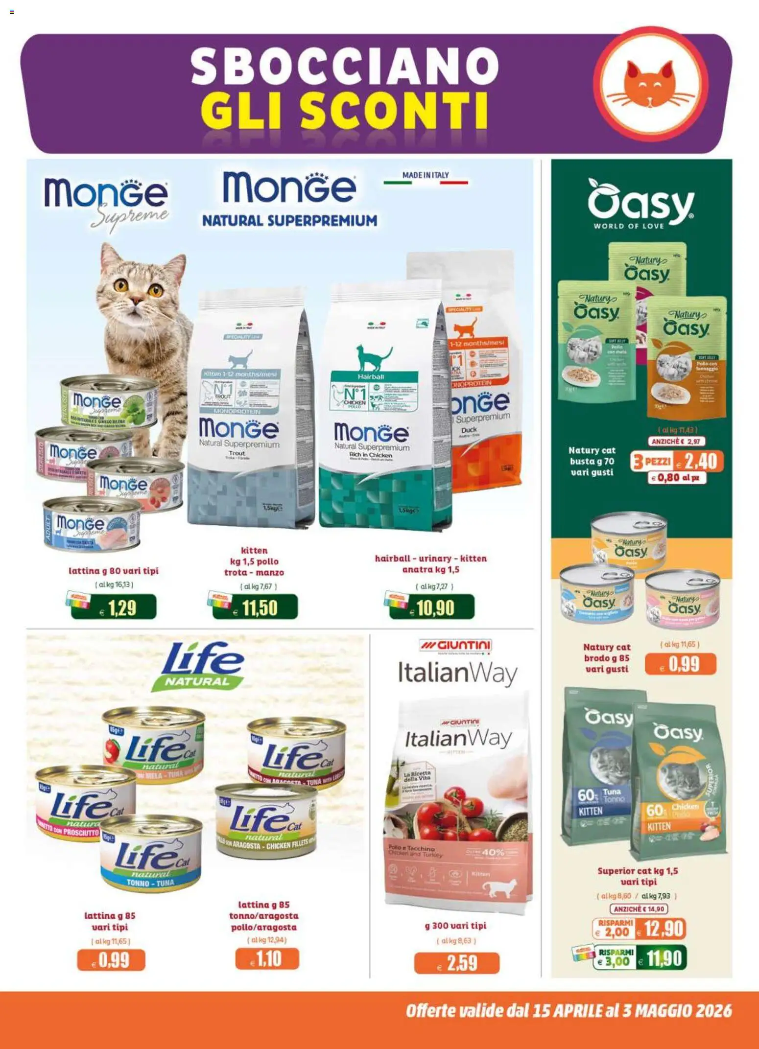 Volantino Elite Supermercati del 15.04.2026 | Pagina: 11 | Prodotti: Manzo, Trota, Tacchino, Prosciutto