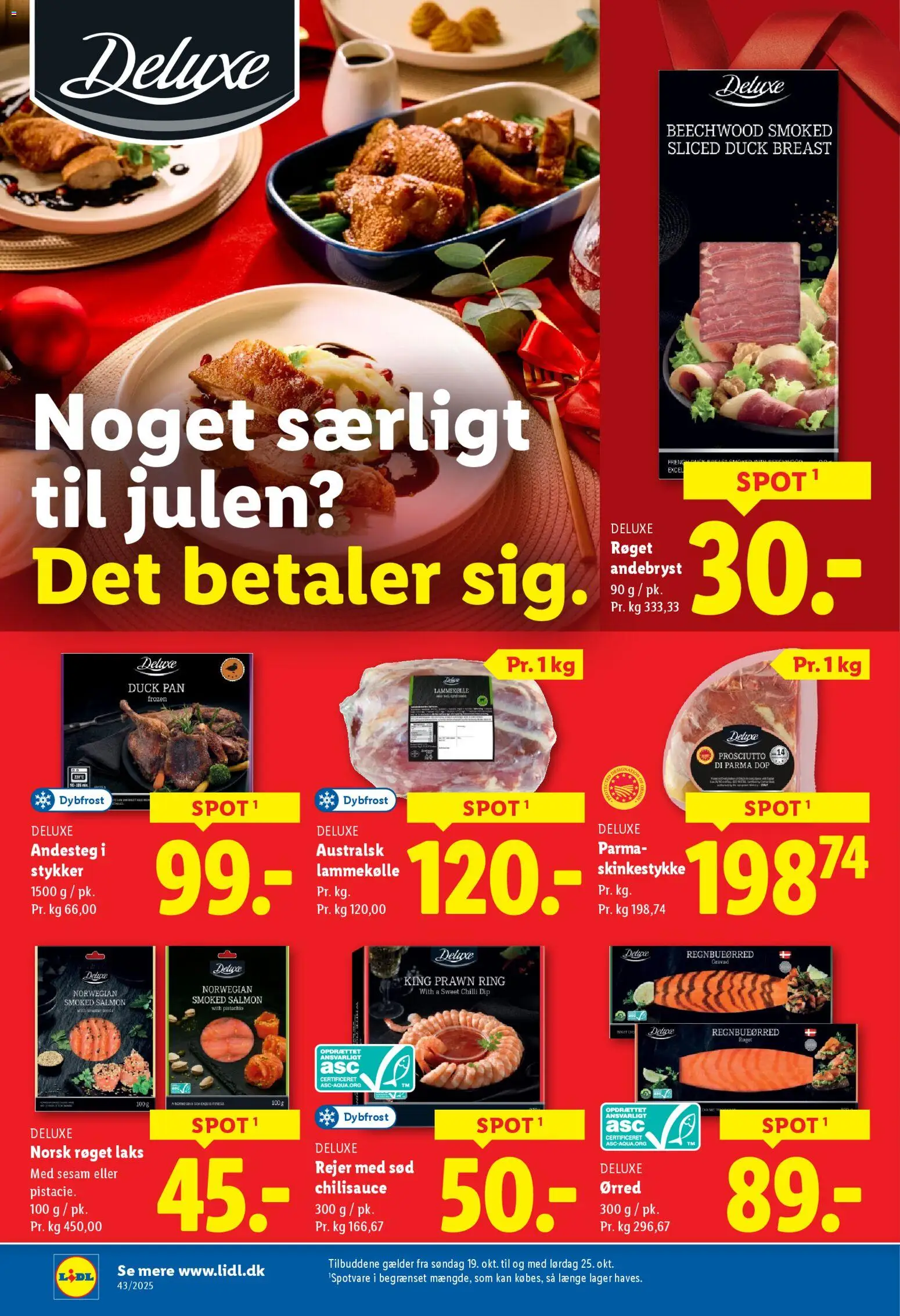 Lidl tilbudsavis – gyldig fra 23.10.2025 | Side: 26 | Produkter: Lammekølle, Chilli, Rejer, Søm