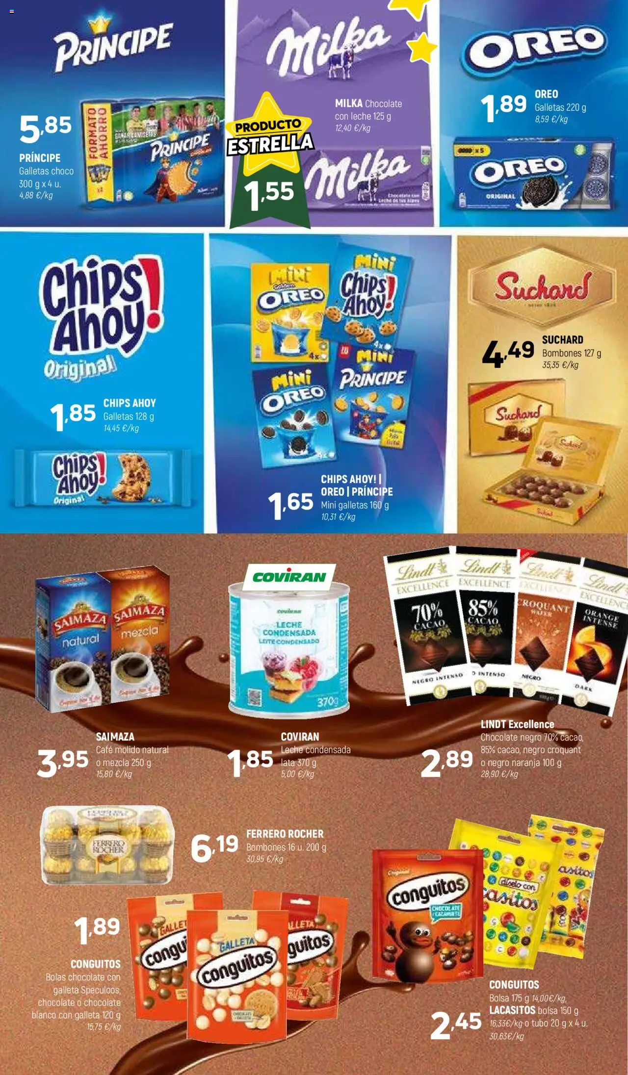 Coviran ofertas │ válido desde el 21.10.2025 | Página: 10 | Productos: Chocolate, Galletas, Bolsa, Φρυγανιές σικάλεως