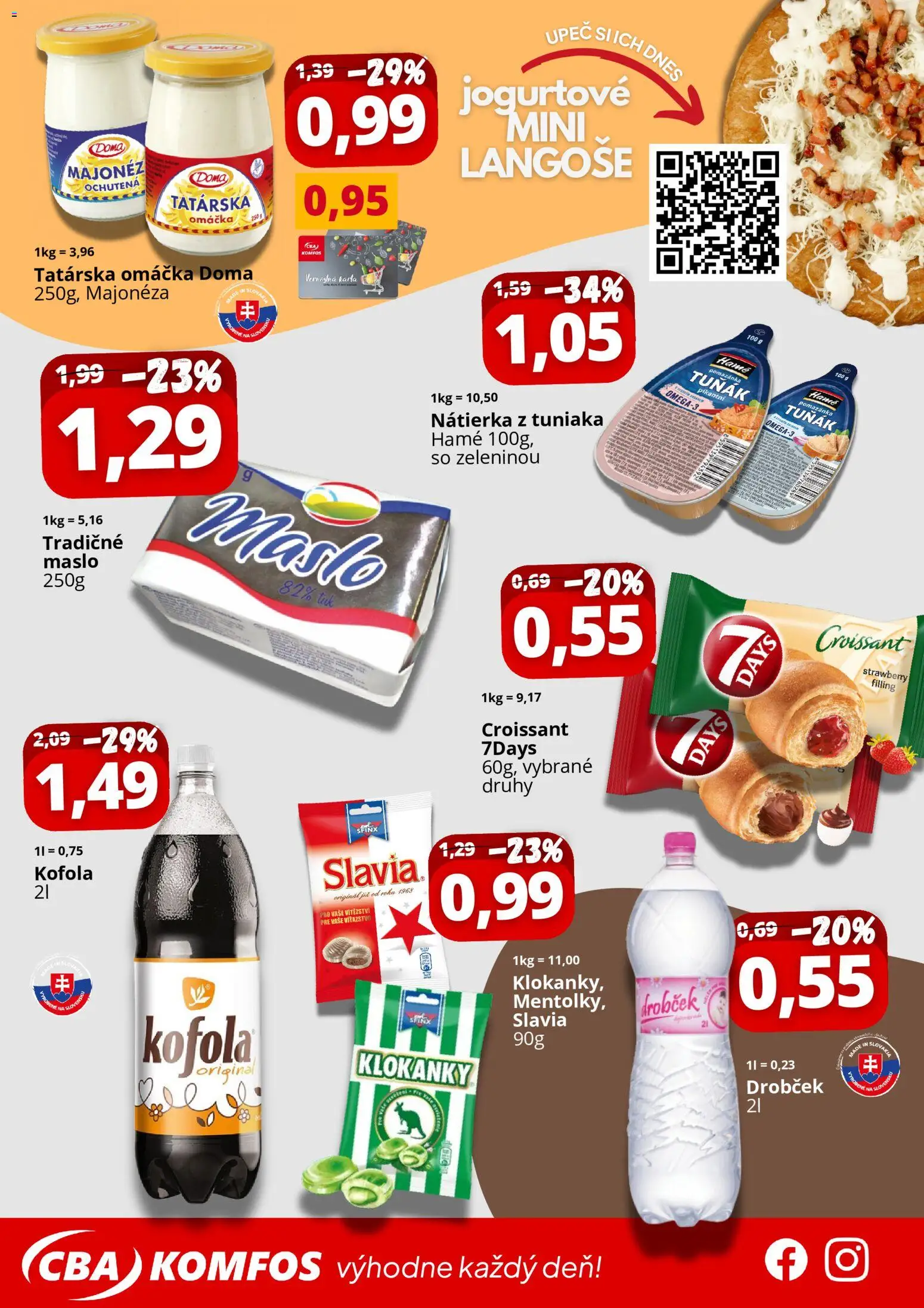 Nové CBA Komfos akcie – leták je platný od 05.02.2026 | Strana: 2