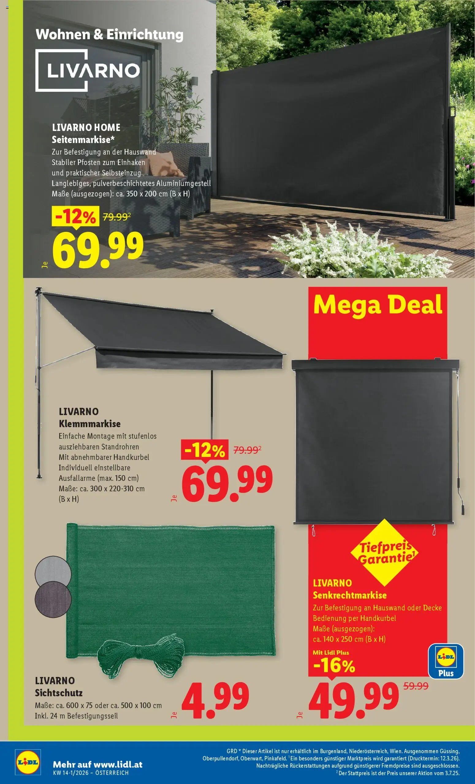 Lidl Flugblatt - Eisenstadt, Ebenfurth, Mattersburg gültig ab 26.03.2026 | Seite: 35 | Produkte: Decke