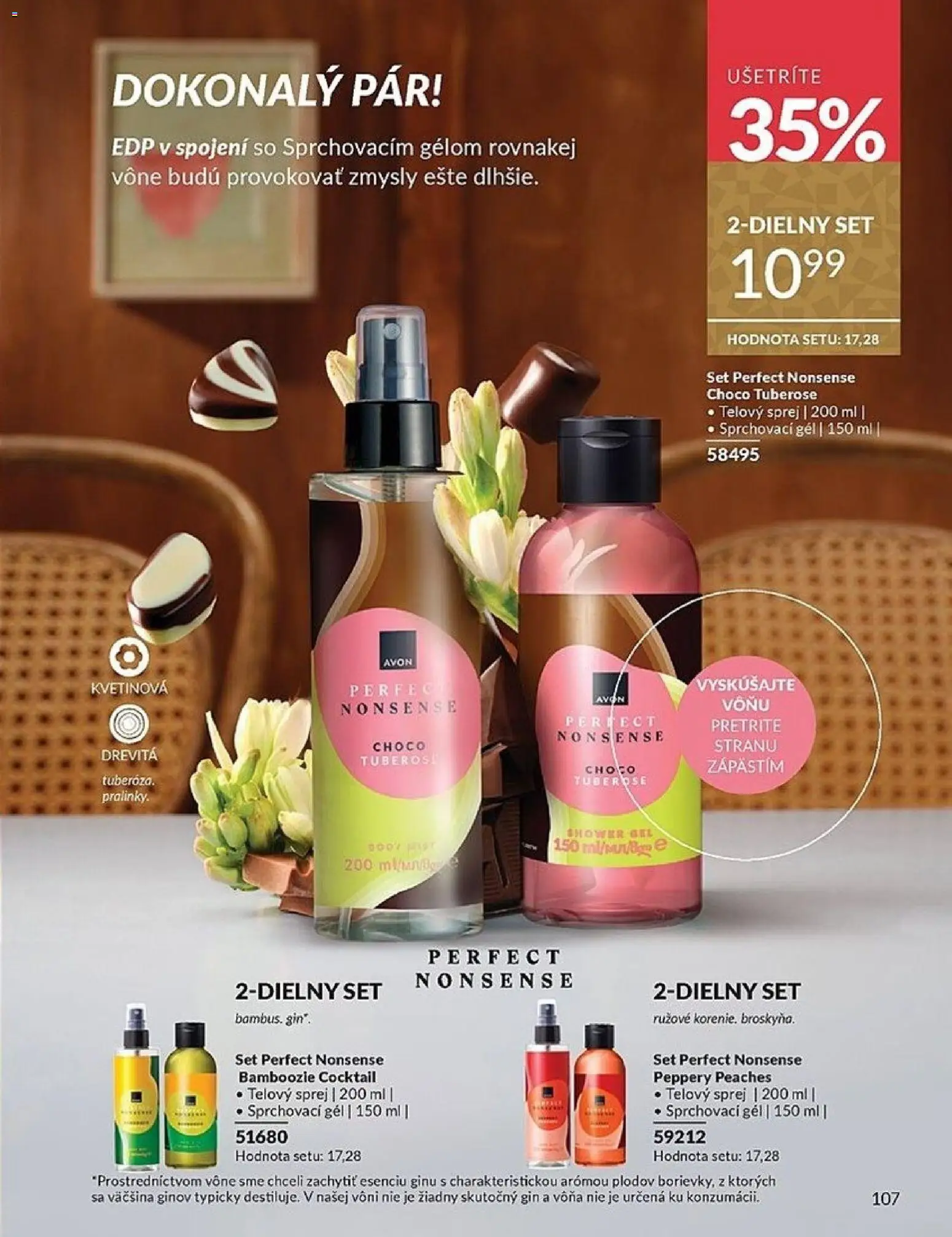 Nové Avon akcie – leták je platný od 01.12.2025 | Strana: 107 | Produkty: Gin