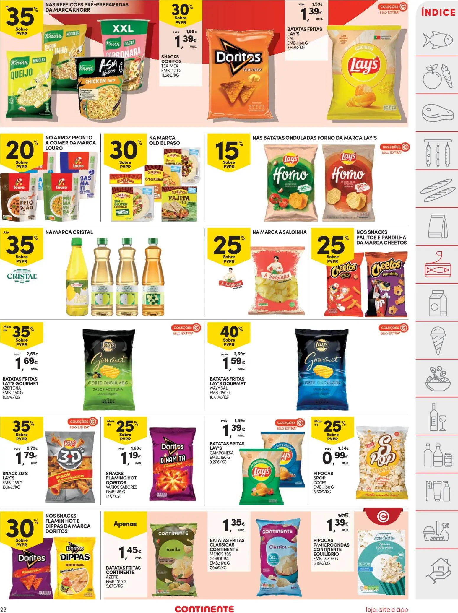 Continente folheto │ válido de 20.01.2026 | Página: 23 | Produtos: Forno, Maça, Doces, Milho