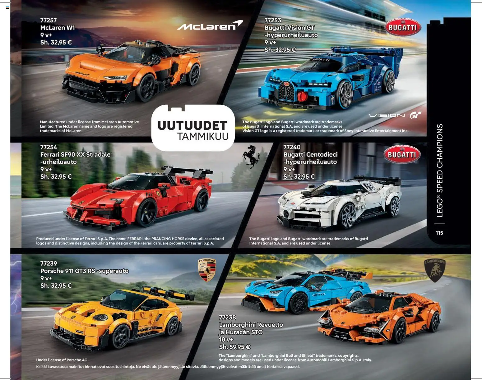 LEGO tarjoukset – voimassa 01.01.2026 alkaen | Sivu: 115