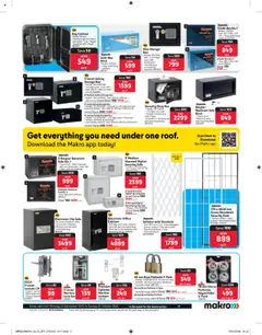 Makro specials catalogue – valid from 22.09.2025 | Page: 17 | Products: Laptop, Padlock, Box, Battery