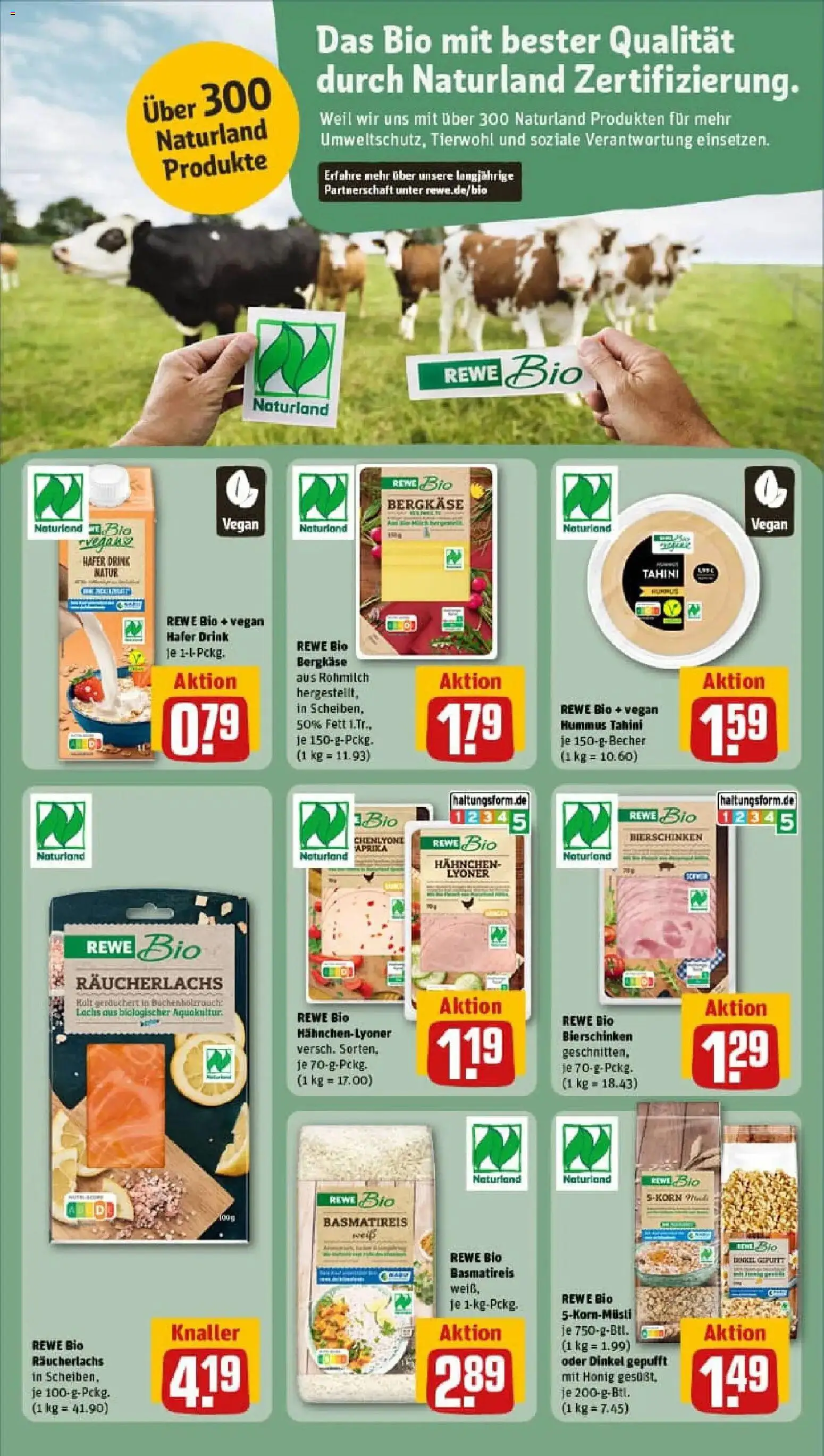 Rewe prospekt Berlin / Mitte	 – gültig ab 04.01.2026 | Seite: 18 | Produkte: Hahnchen, Basmatireis, Räucherlachs, Kiwi