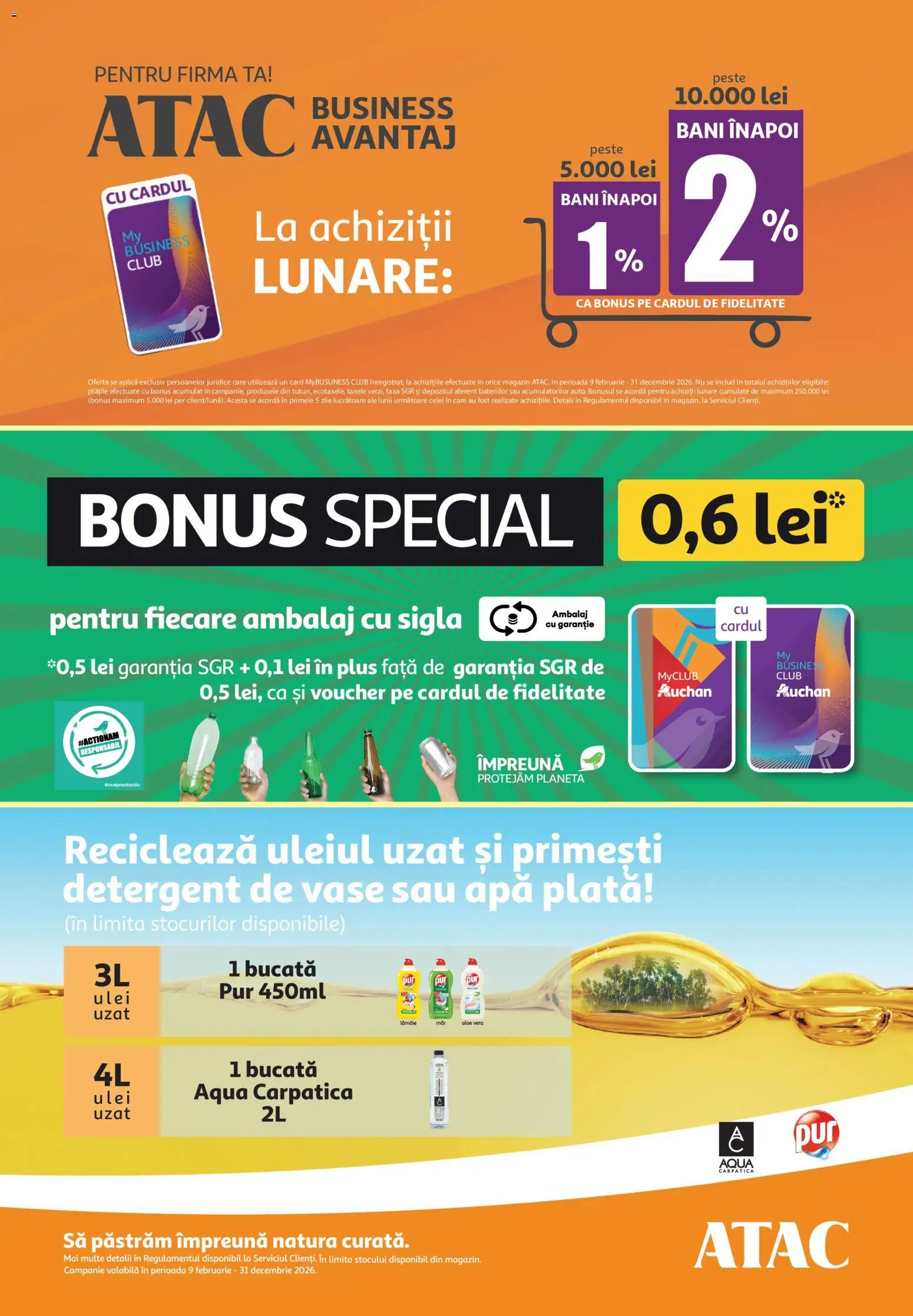 Noul catalog ATAC – valabil de la 01.03.2026 | Pagină: 3 | Produse: Aloe vera, Ulei, Pește, Lămâie