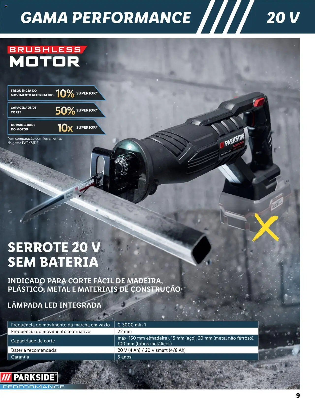 Lidl Baterias E Ferramentas │ válido de 02.02.2023 | Página: 9