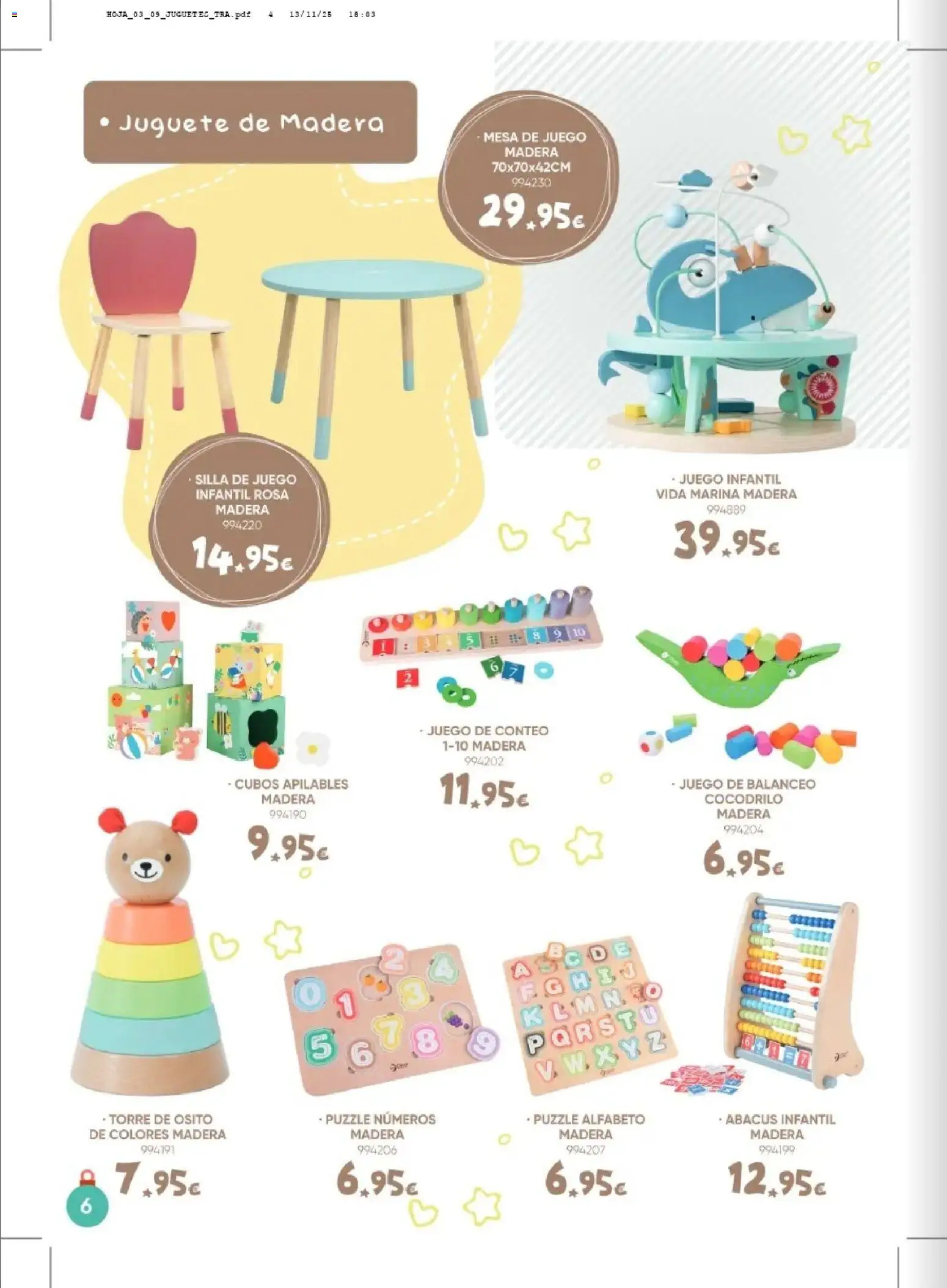 Family Cash folleto │ válido desde el 17.11.2025 | Página: 6 | Productos: Silla de juego, Mesa, Silla