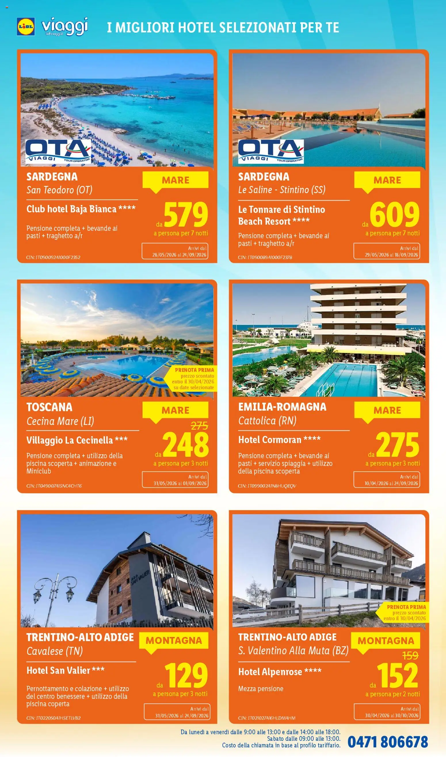 Volantino Lidl del 16.04.2026 | Pagina: 47 | Prodotti: Tè, Piscina, Coperta