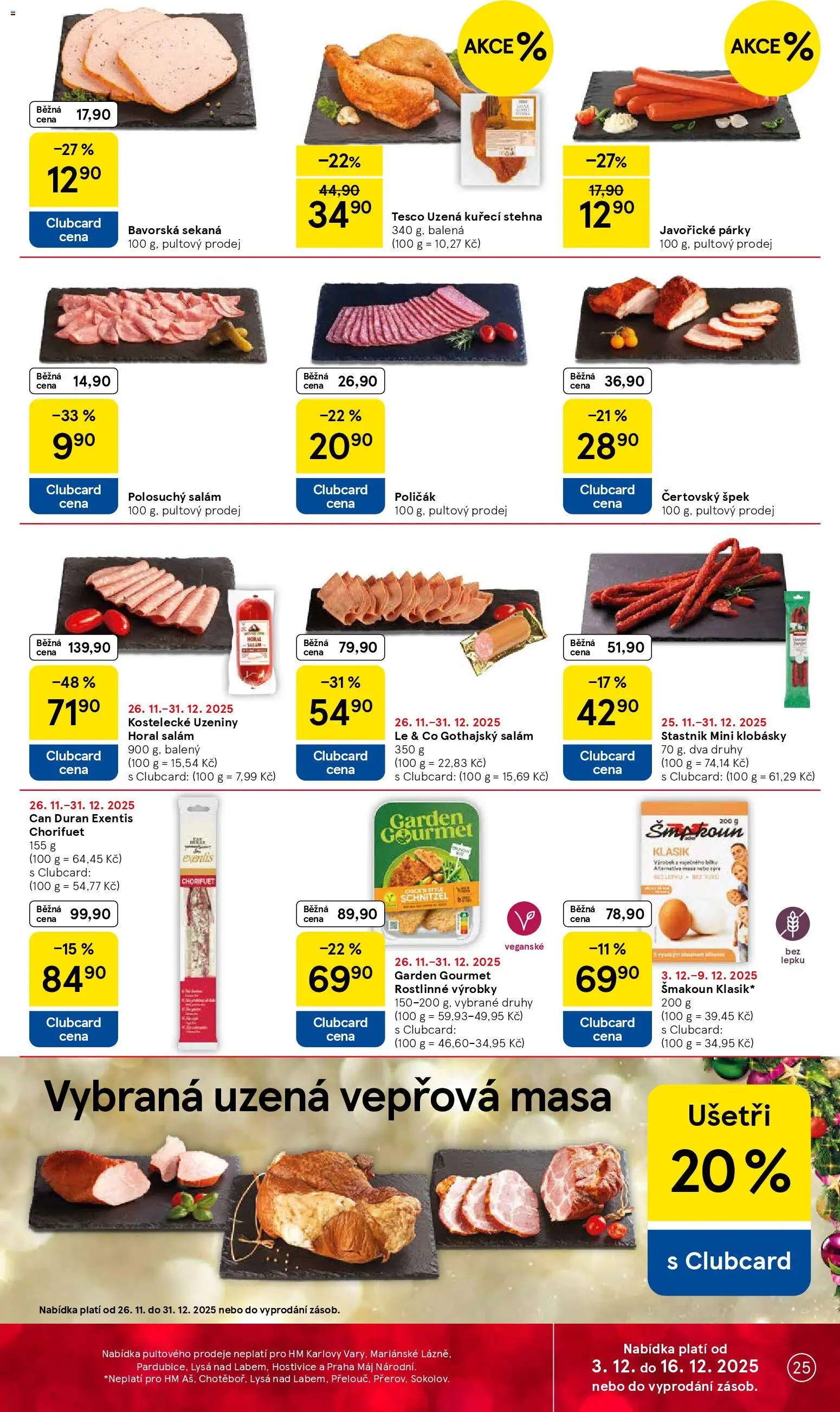 Tesco leták - Hypermarket od 03.12.2025 | Strana: 25