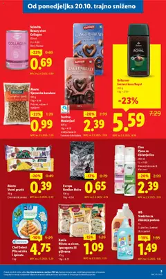 Alesto Sjemenke bundeve, 100 g, 1 kg = 9.90, Pečene, soljene i oguljene - Pregled kataloga iz trgovine Lidl, vrijedi od 20.10.2025 | Stranica: 3