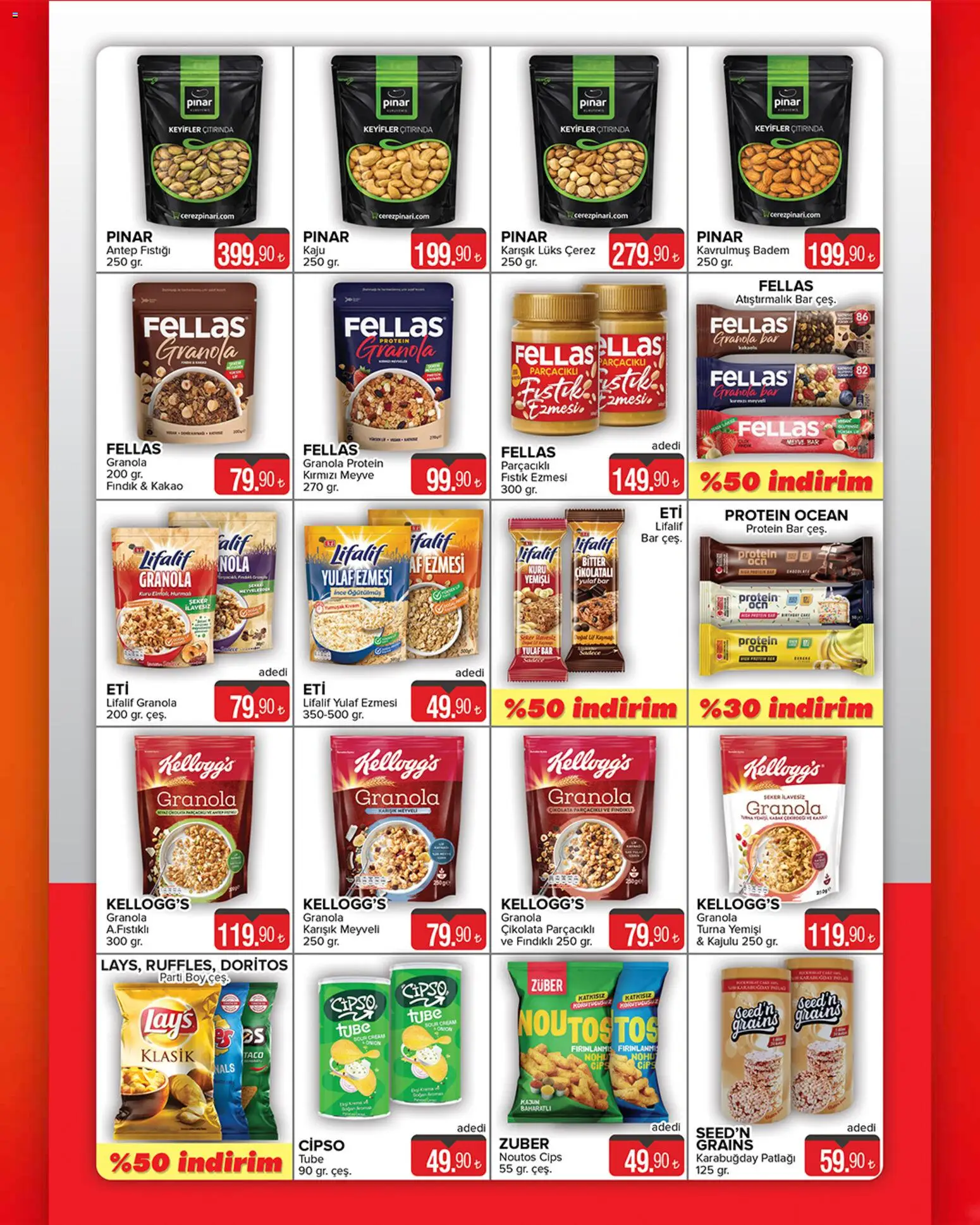 Seyhanlar Market Panula Balat'ta Fırsatlar Devam Ediyor - 28.01.2026 tarihinden itibaren geçerlidir | Sayfa: 5 | Ürünler: Fıstık, Şeker, Meyve, Yulaf