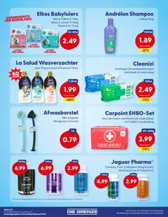 Die Grenze - Folder week 02/03 - Voorbeeld van een folder van Die Grenze, geldig van 05.01.2026 | Pagina: 7 | Producten: Wasverzachter, Shampoo, Vitamine C, Zeep
