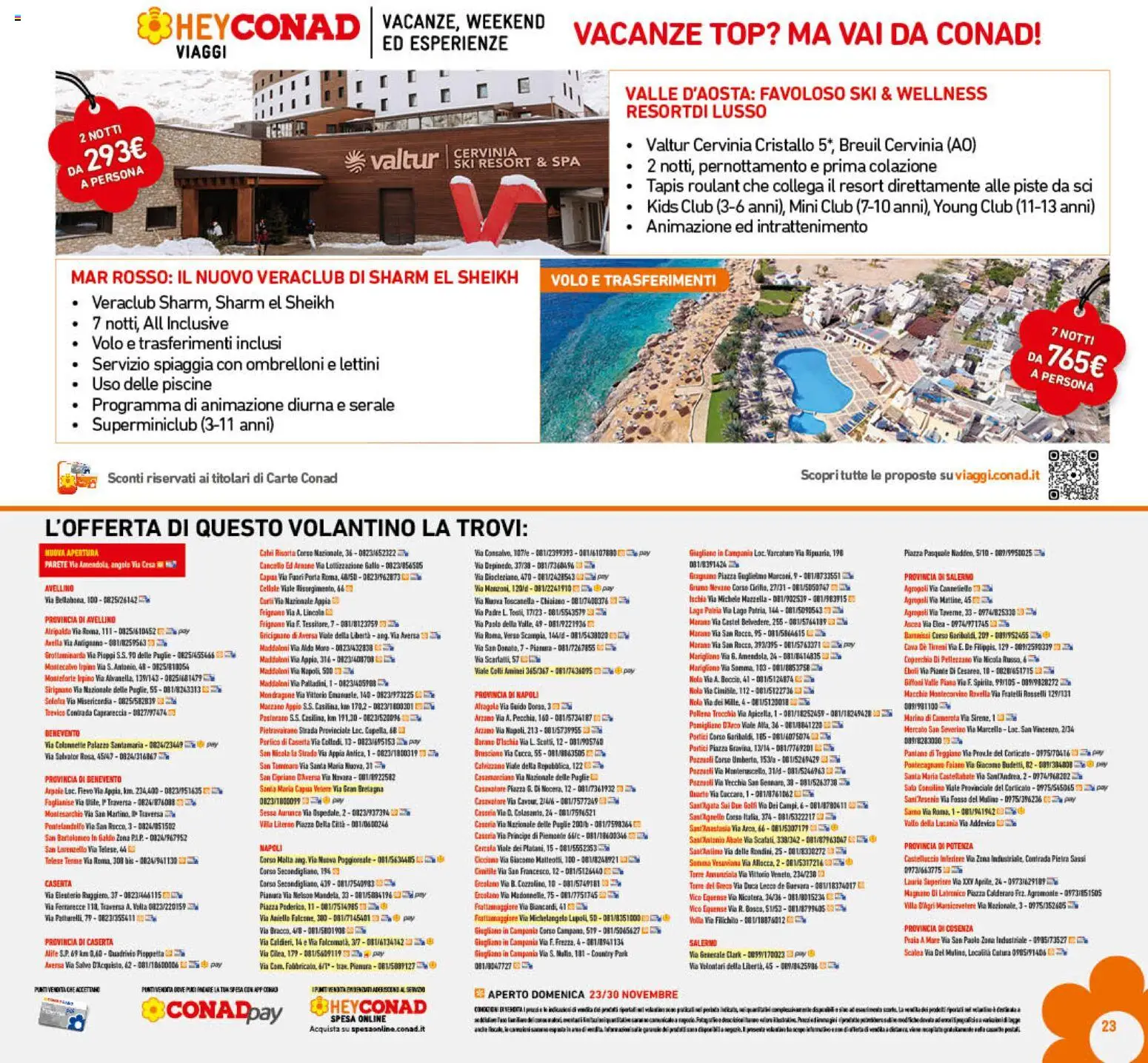 Volantino Conad del 19.11.2025 | Pagina: 23 | Prodotti: Top