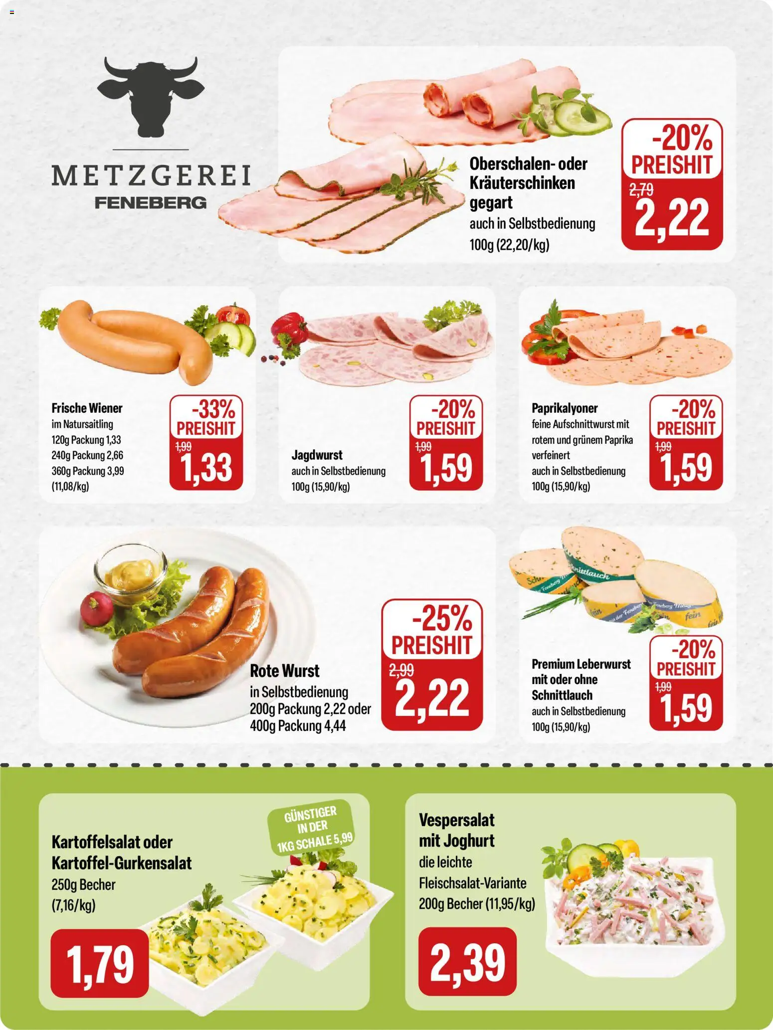Feneberg Angebote – gültig ab 07.05.2026 | Seite: 2 | Produkte: Joghurt, Paprika, Wurst