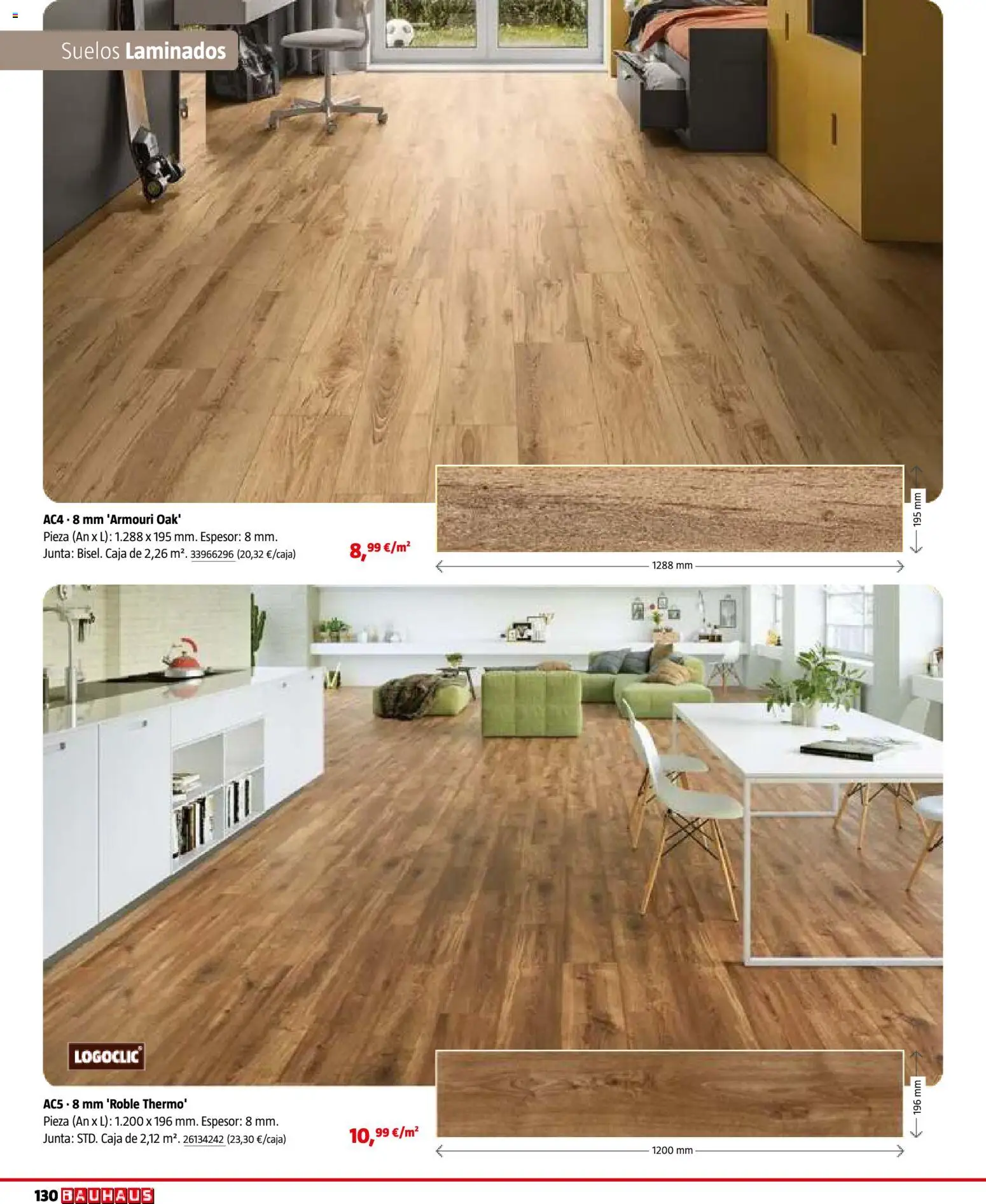 Bauhaus - Suelos y revestimientos │ válido desde el 24.02.2026 | Página: 130 | Productos: Caja