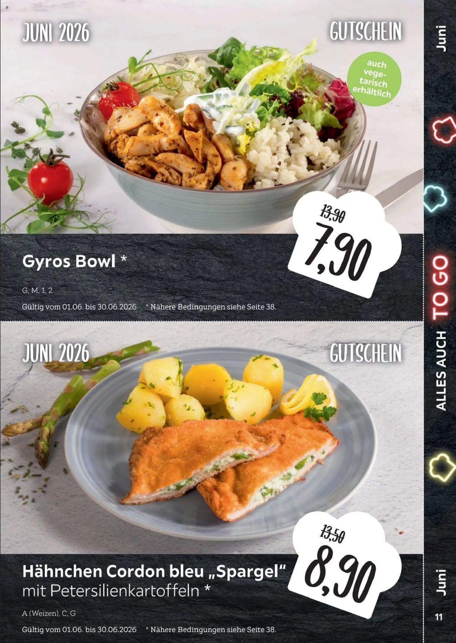 XXXL Lutz Restaurantgutscheine – gültig ab 01.02.2026 | Seite: 11 | Produkte: Hahnchen, Gyros