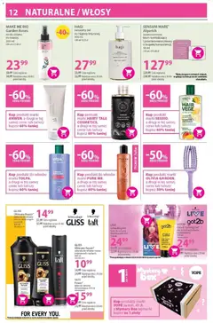 Pogląd oferty "HAGI naturalny żel do higieny intymnej, naturalny żel do higieny intymnej, 300 ml" - ważna od 19.03.2026 | Strona: 12