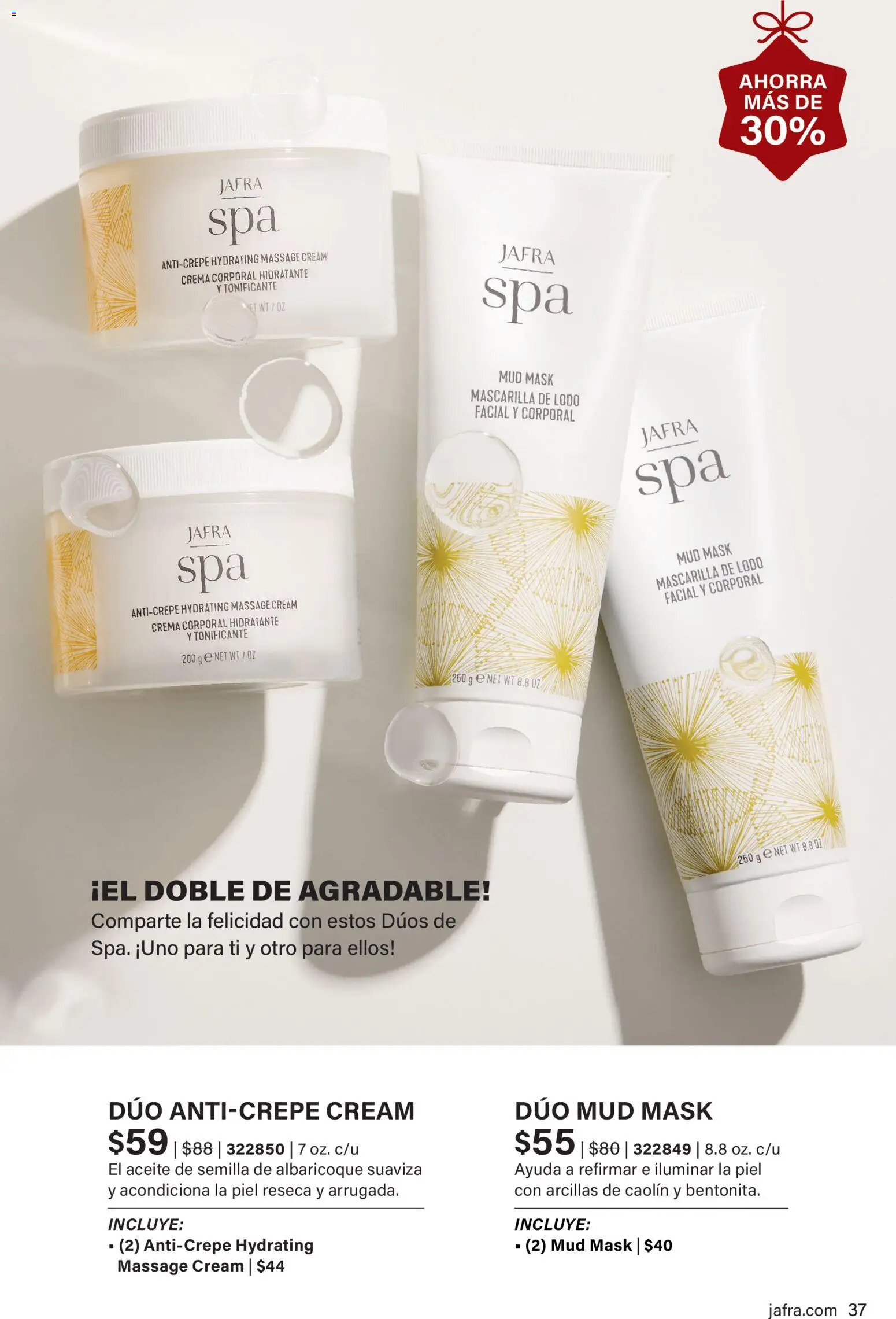 JAFRA folleto │ válido desde el 01.12.2025 | Página: 37 | Productos: Aceite, Crema, Αποφλοιωτής σκόρδου