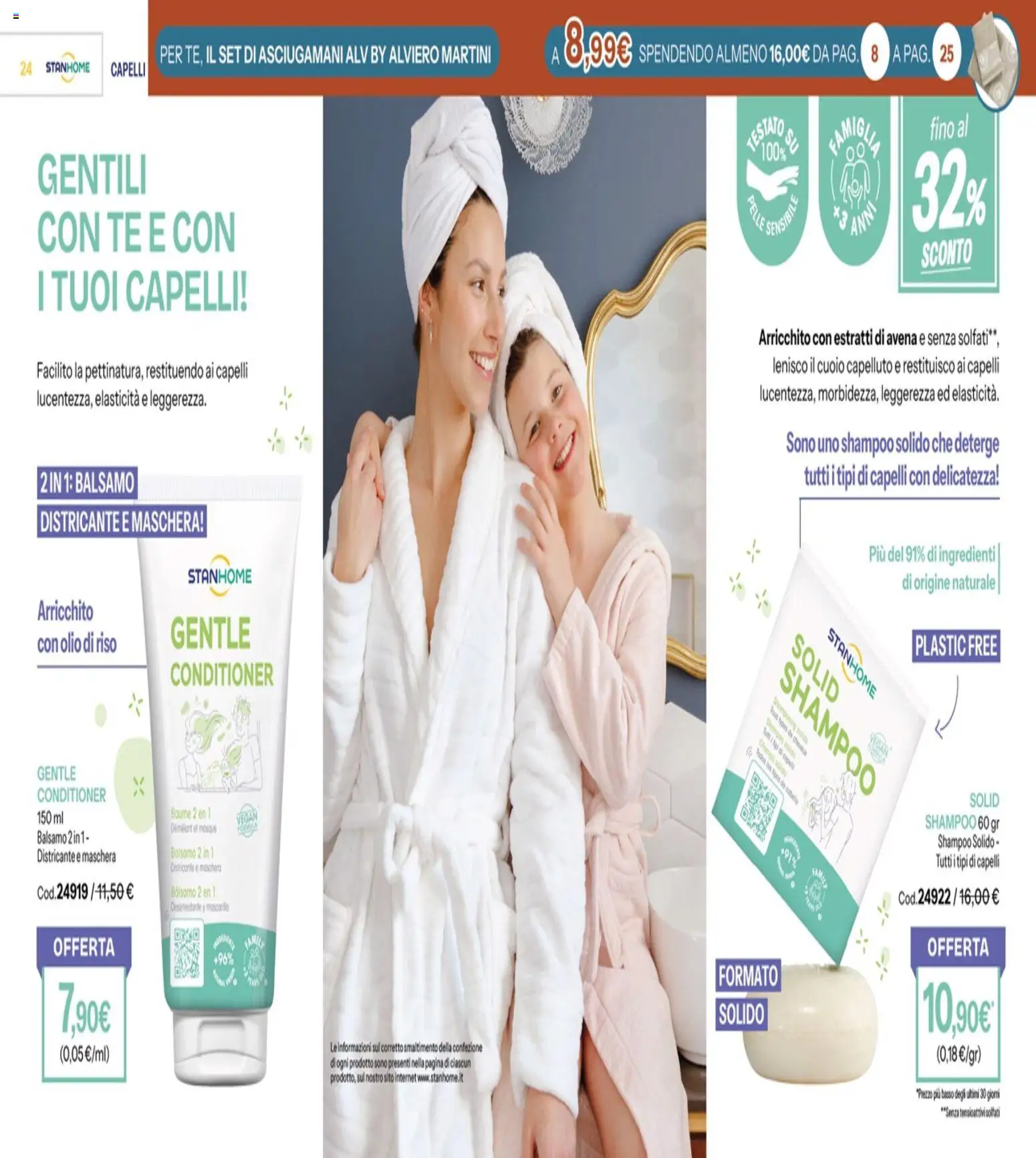 Volantino Stanhome del 21.10.2025 | Pagina: 13 | Prodotti: Shampoo, Balsamo, Maschera, Riso