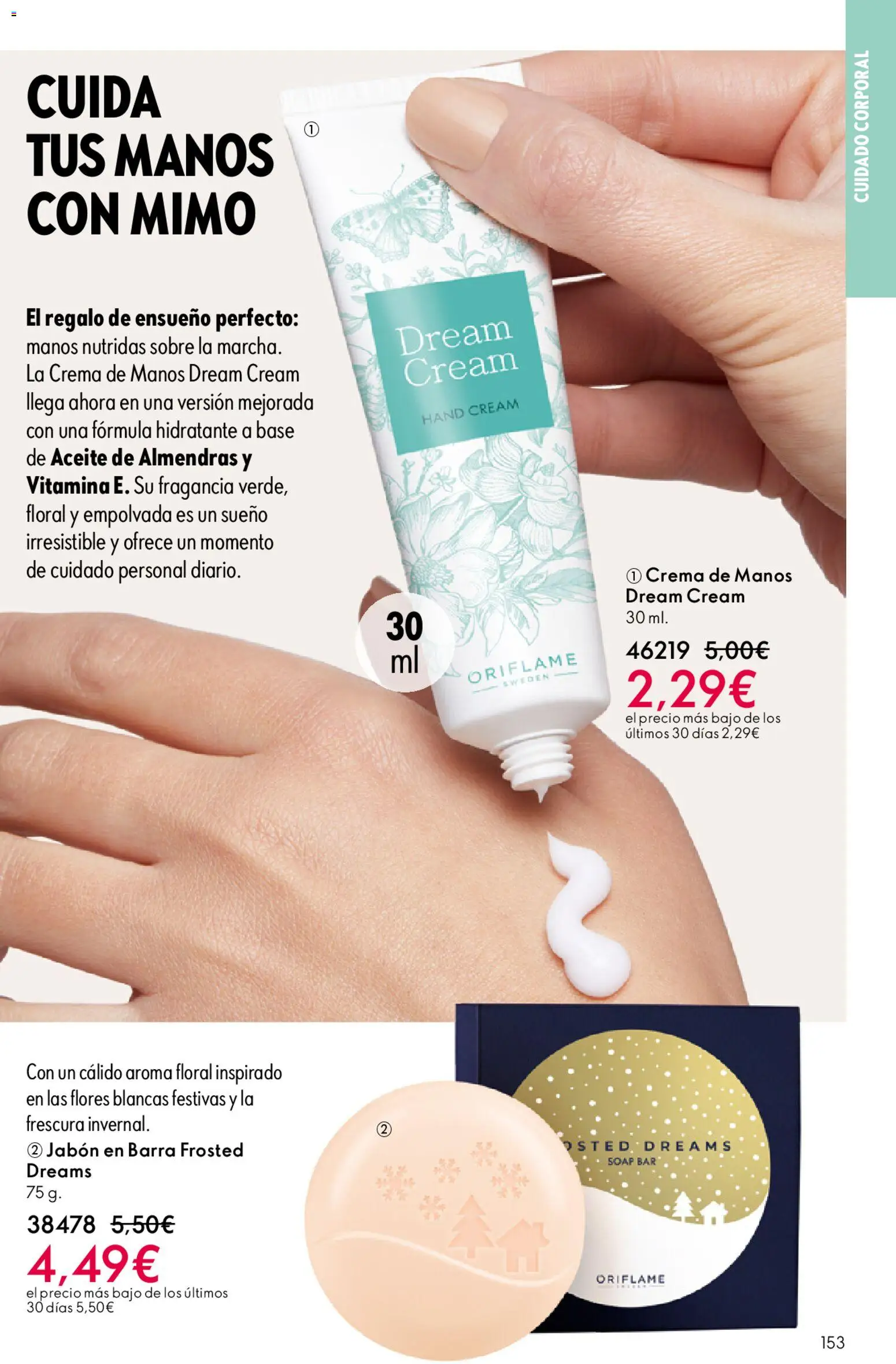 Oriflame - Catálogo Campaña 16 │ válido desde el 19.11.2025 | Página: 153 | Productos: Fragancia, Crema de manos, Aceite, Crema