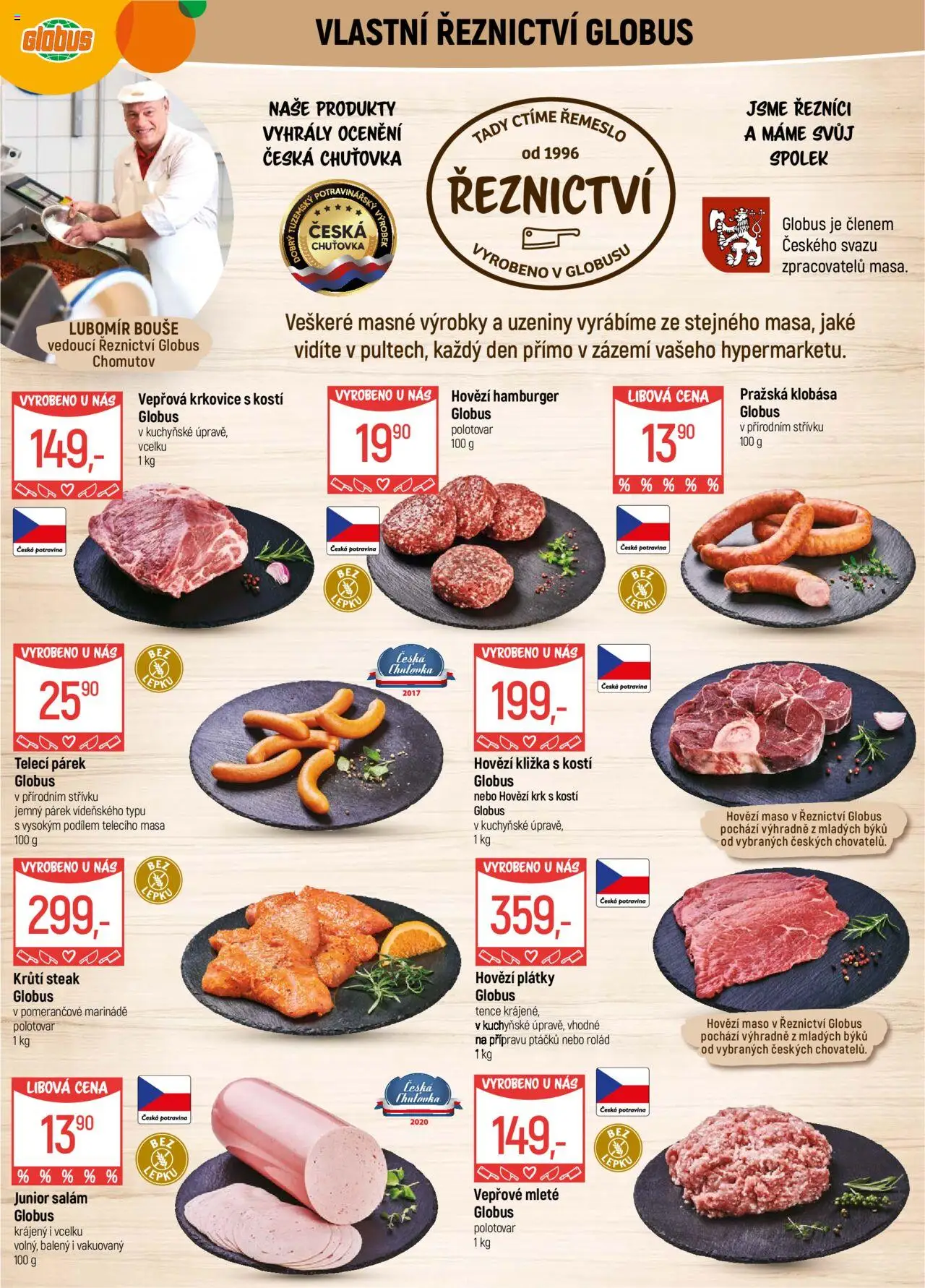 Globus leták - Chomutov od 17.09.2025 | Strana: 8