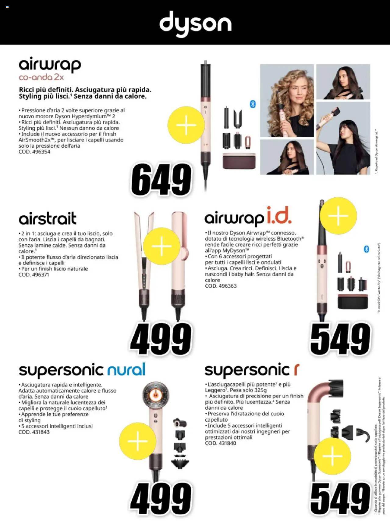 Volantino Media World del 03.10.2025 | Pagina: 2 | Prodotti: Dyson