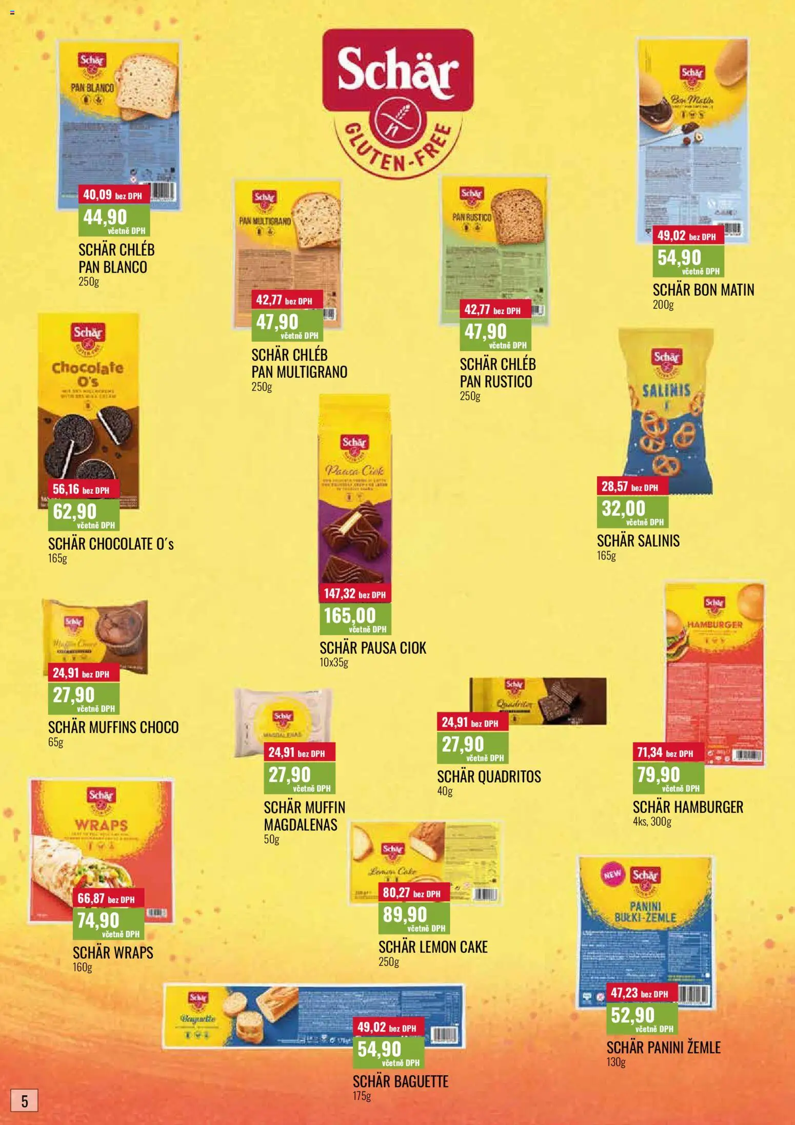 Ratio leták od 01.03.2026 | Strana: 5 | Produkty: Hamburger, Chléb