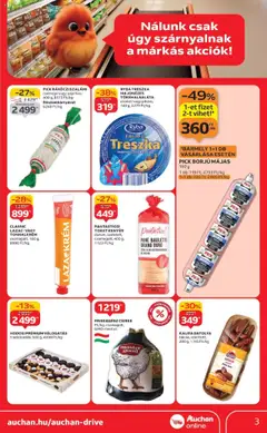 Auchan akciós ujság - amely érvényes a következő dátumtól: 18.09.2025 | Oldal: 3