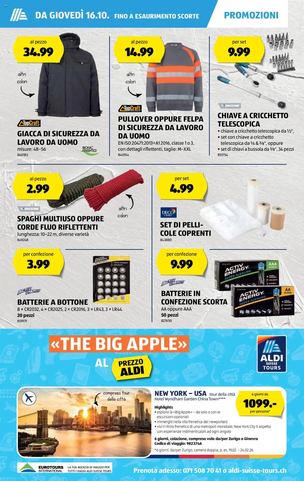 Aldi Aktionen IT – gültig ab 16.10.2025 | Seite: 13 | Produkte: Batterie, Pullover, Apple