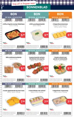 Folder/ Publicité - Voorbeeld van een folder van Buurtslagers, geldig van 25.02.2026 | Pagina: 3 | Producten: Ham, Scampi, Kip
