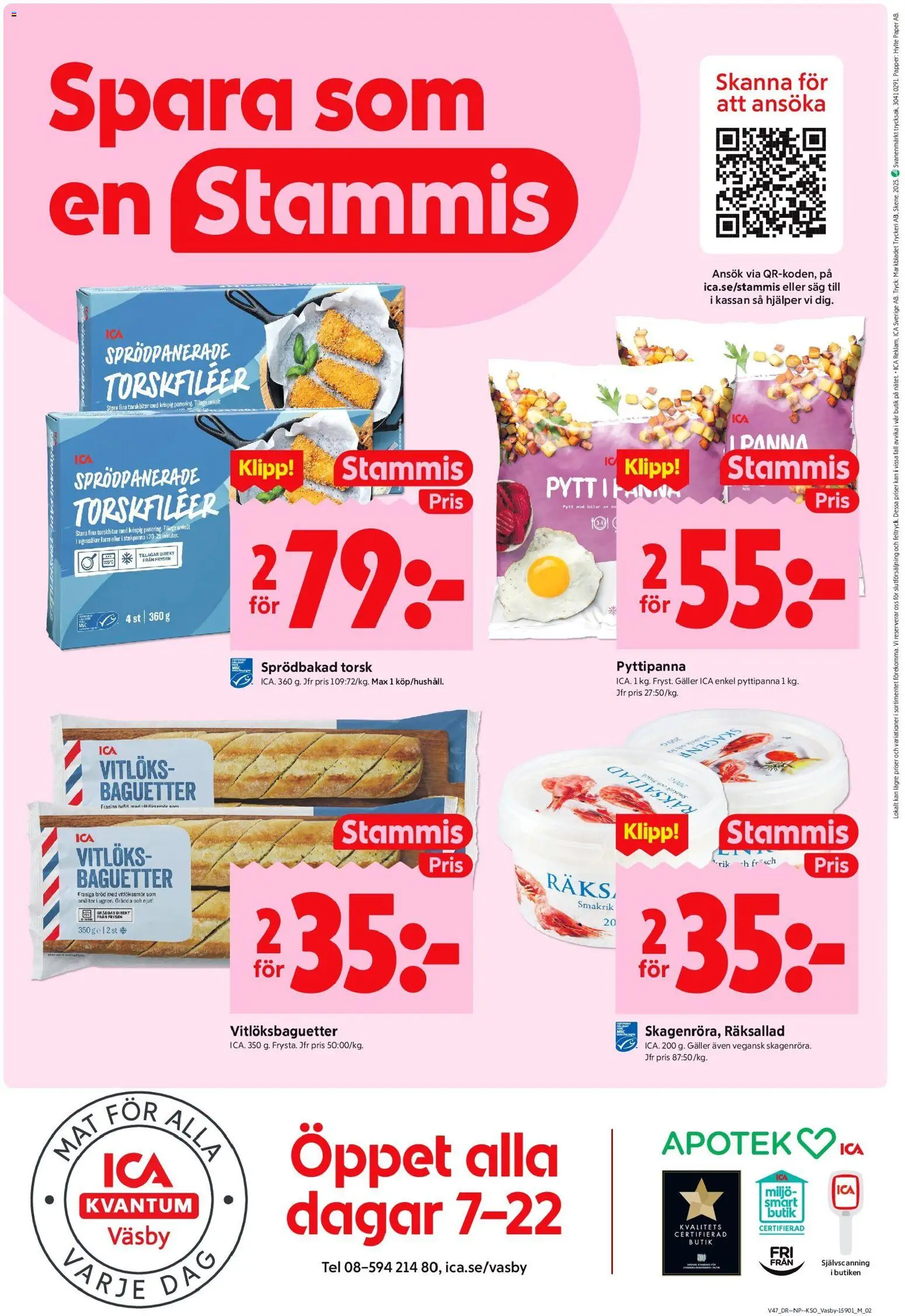 ICA Kvantum reklamblad aktuell från 17.11.2025 | Sida: 12