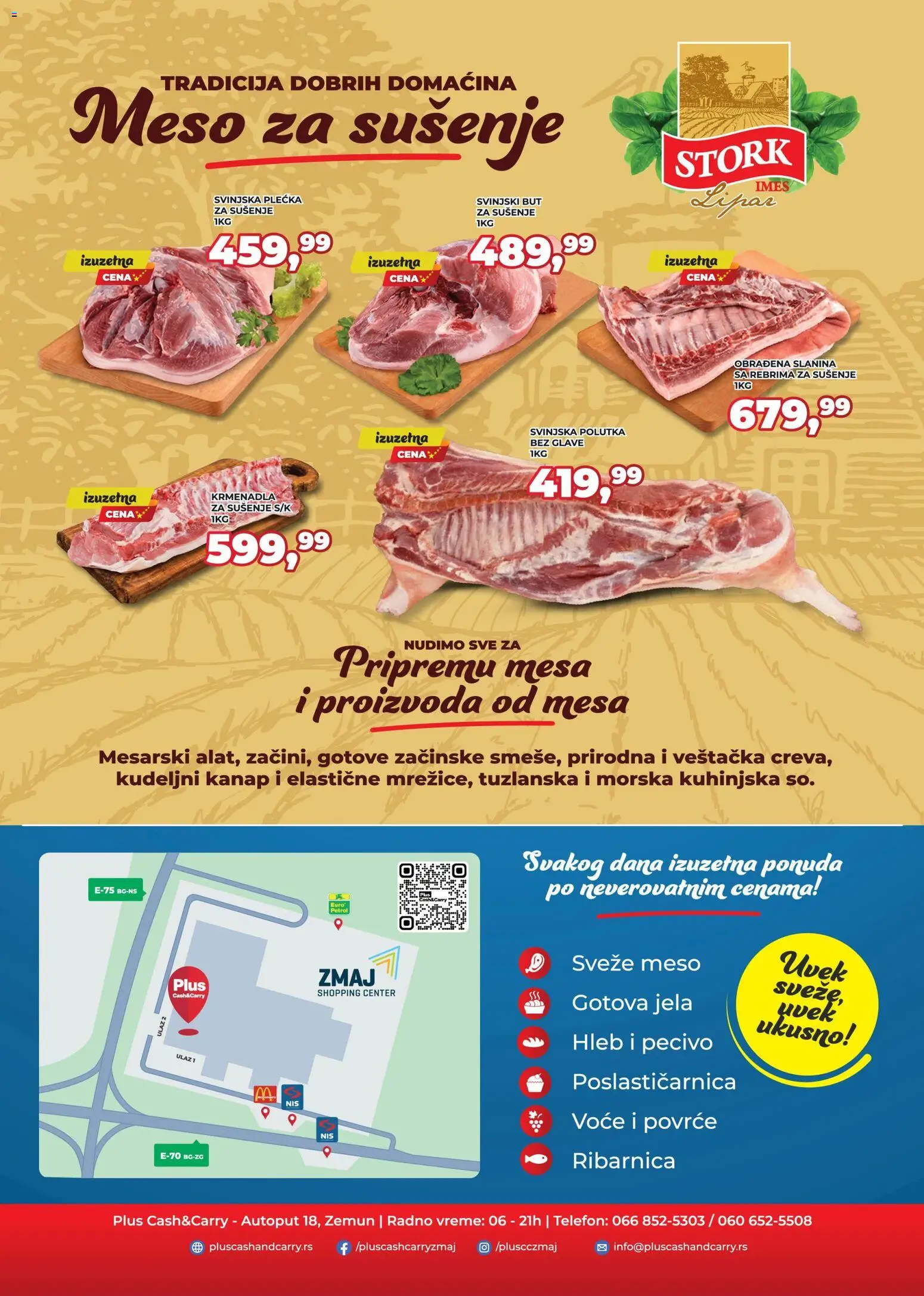 Plus Cash & Carry katalog - važi od 28.11.2025 | Strana: 4 | Proizvode: Telefon, Hleb, Pecivo, Svinjska plećka
