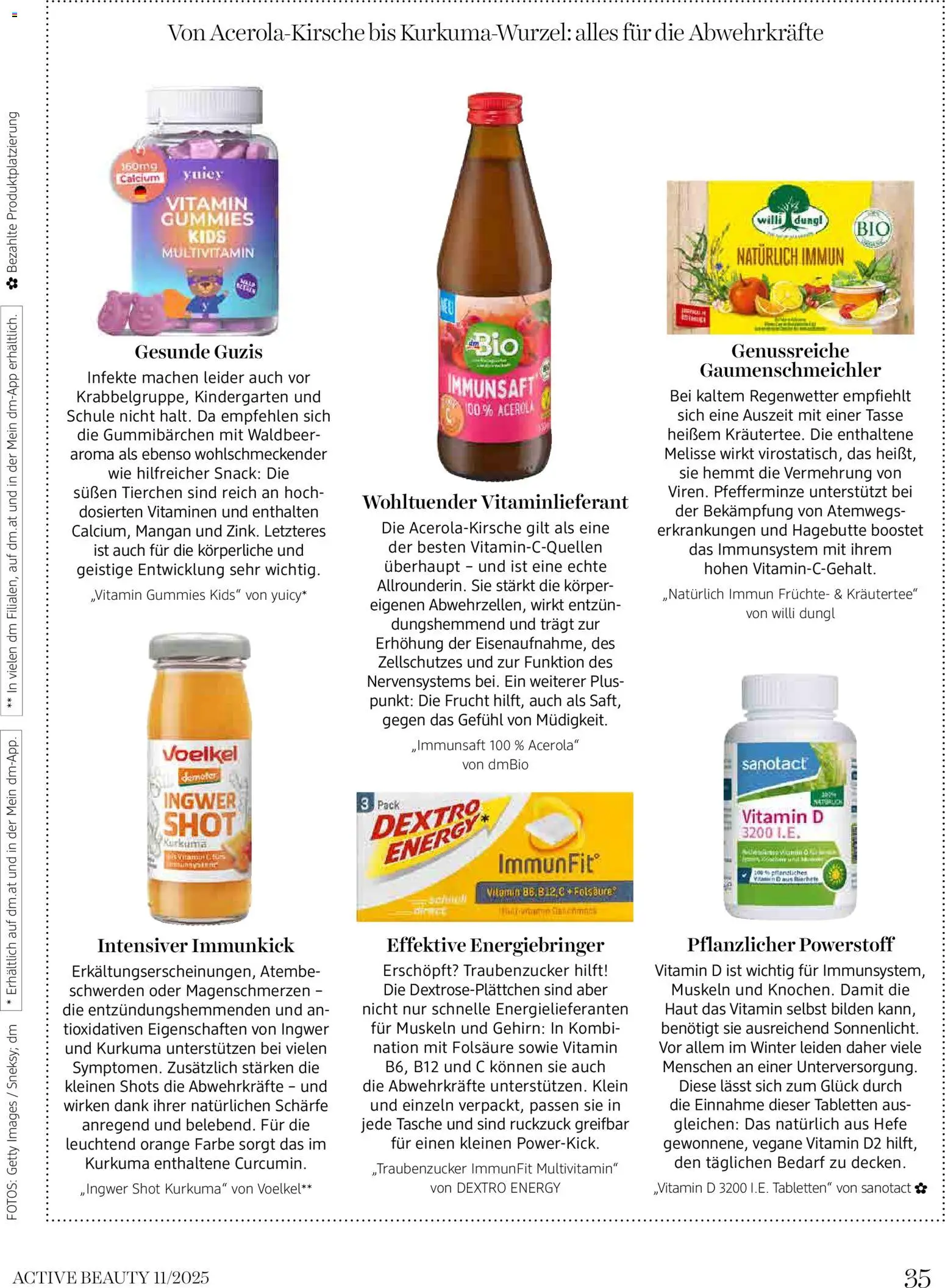 dm drogerie markt Active Beauty Magazin 11/2025 gültig ab 01.11.2025 | Seite: 35 | Produkte: Tasche, Papier blanc