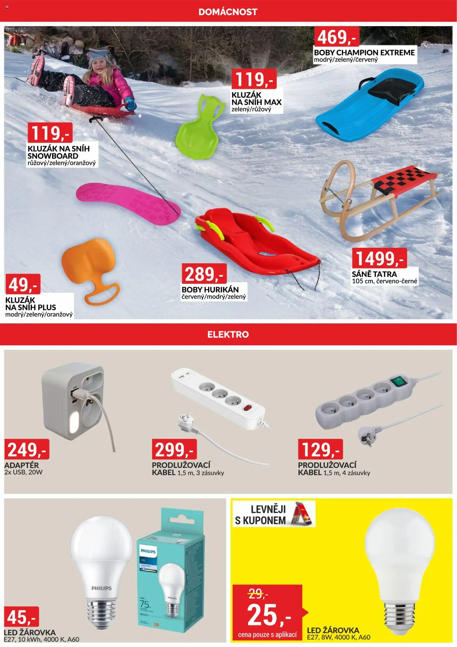 BAUMAX leták od 01.11.2025 | Strana: 30 | Produkty: Boby, Elektro, Kluzák, LED