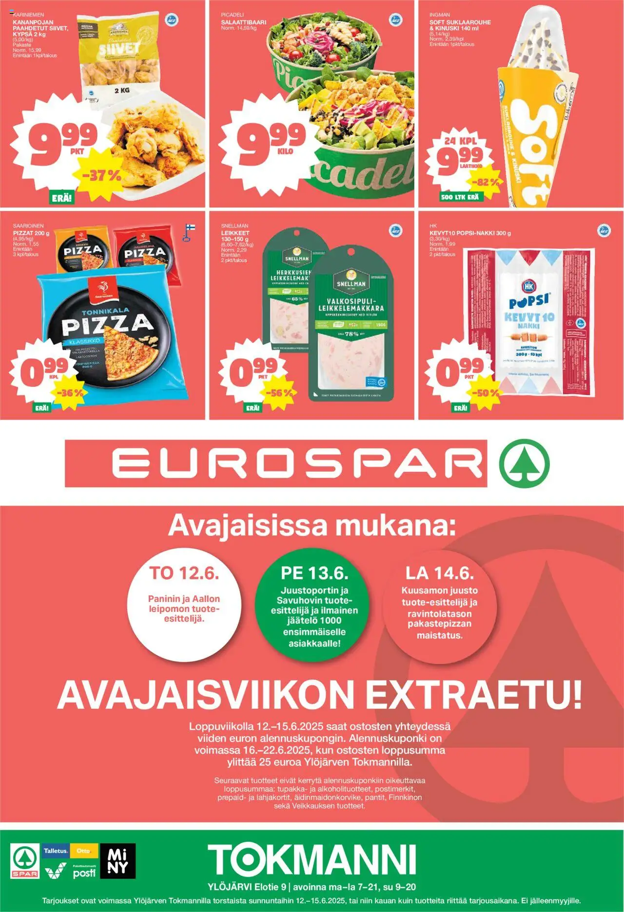  | Sivu: 8 | Tuotteet: Valkosipuli, Juusto, Jäätelö, Tonnikala