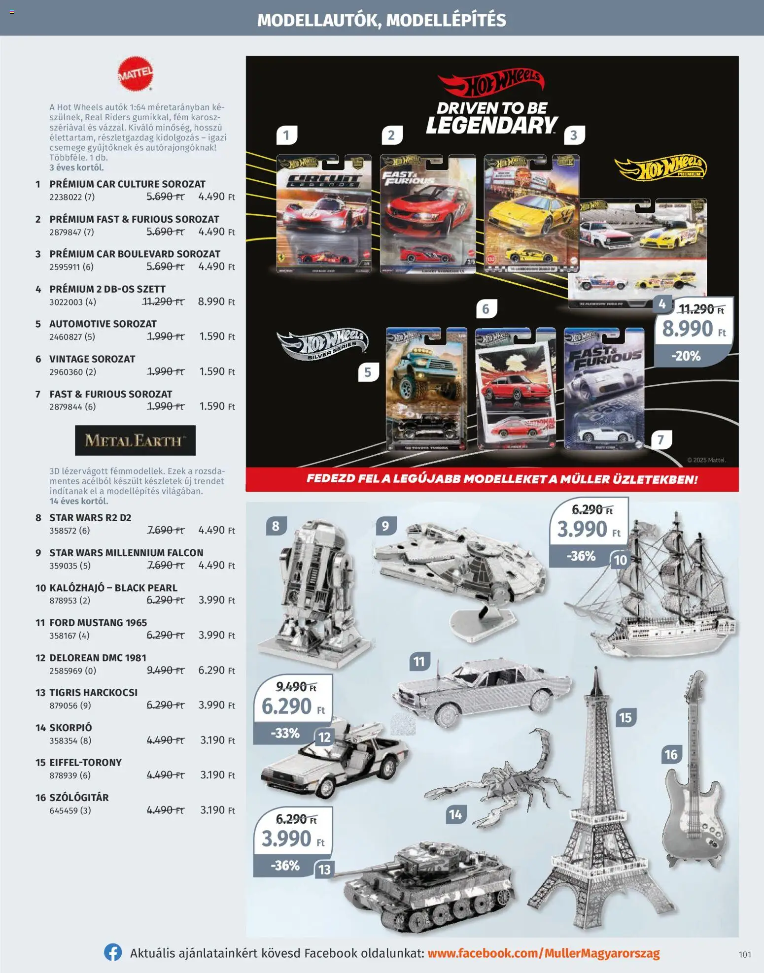 Müller akciós ujság - amely érvényes a következő dátumtól: 27.10.2025 | Oldal: 101